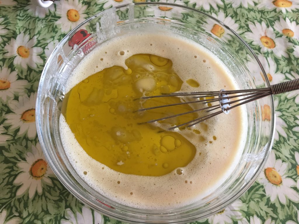 Olio e farina di ceci