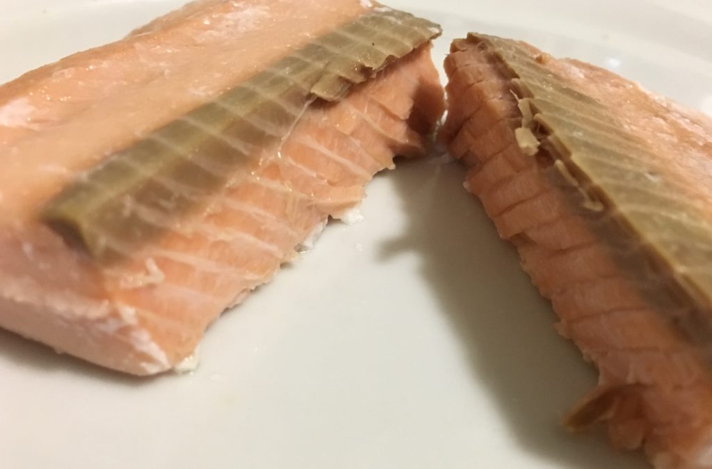 Salmone cotto